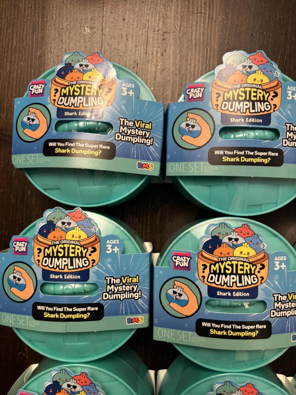 LOT OF 9 Original Mystery Dumpling Shark Edition Crazy Fun Viral RMS SHIPS FAST