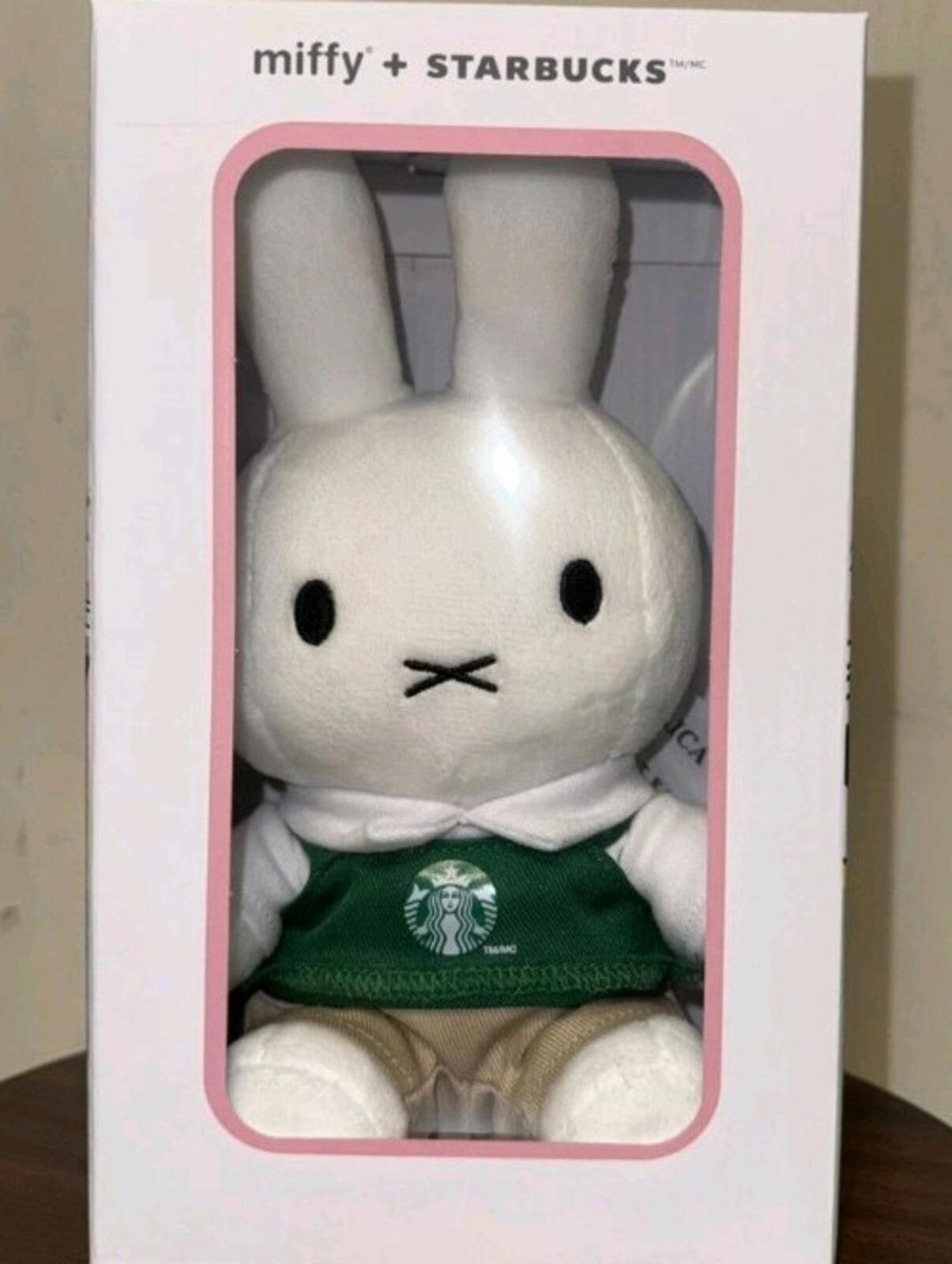 Starbucks Miffy Plush & Coffee Mug Set