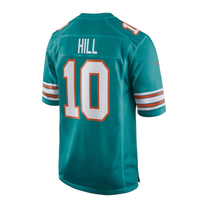 NIKE Miami Dolphins Tyreek Hill Alternate Game Jersey Aqua Men's Size xXXL 3XL