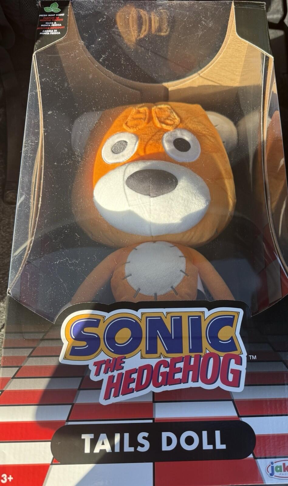 Jakks Pacific Tails Doll Sonic the Hedgehog Plush  NEW RARE