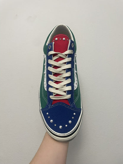 Men’s Size 13 Vans LX Old Skool 36 Pearlized Pack Yacht Club IN HAND