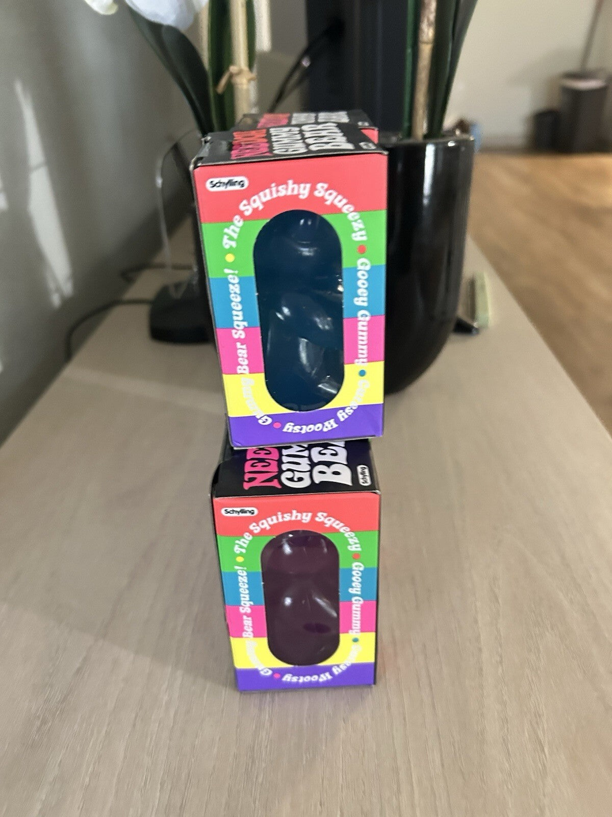 Needoh Gummy bear Squishy Squeeze Sensory Fidget Toy Stress Relief - Lot Of 5