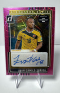 2025-26 Panini Donruss World Cup Juan Camilo Zuniga Pink Auto #SS-JCZ Colombia