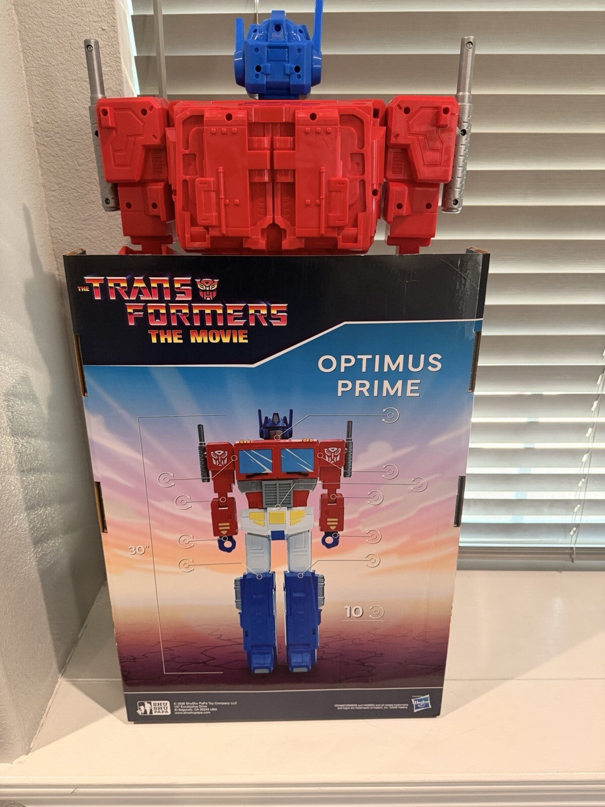 NEW Big-Figs 30" Transformers Optimus Prime Action Figure Target Exclusive