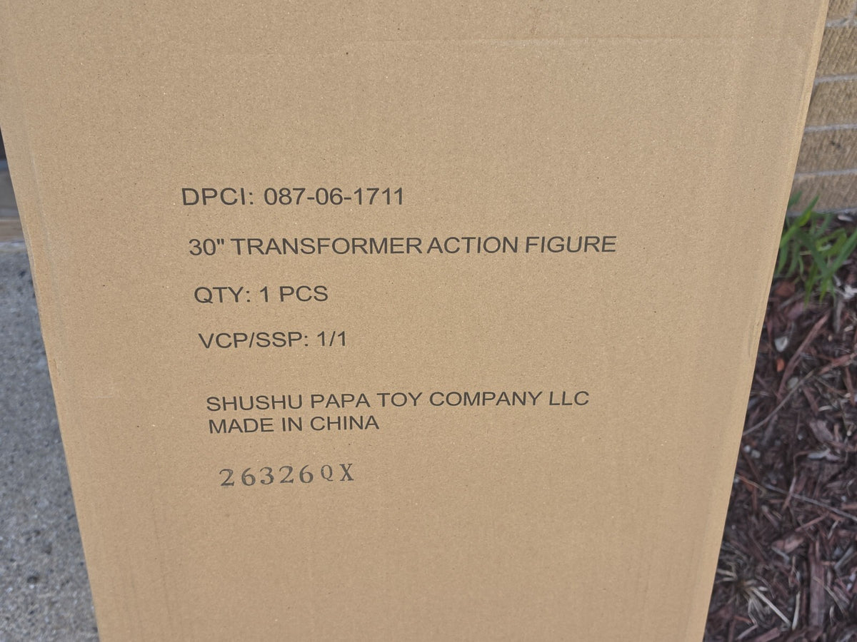 1984 Optimus Prime [BIG-FIGS | TRANSFORMERS] 30" Action Figure (Factory Sealed)