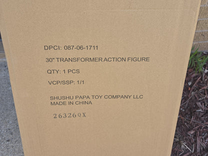 1984 Optimus Prime [BIG-FIGS | TRANSFORMERS] 30" Action Figure (Factory Sealed)