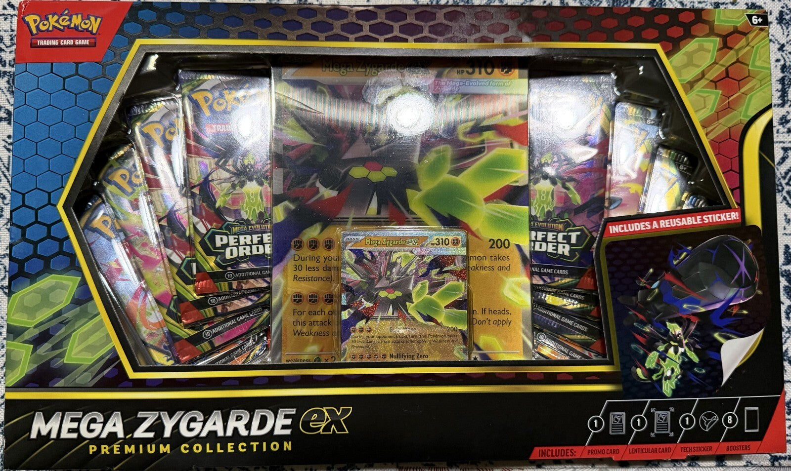 Pokémon TCG Mega Zygarde-EX Premium Collection Box Lot of 2