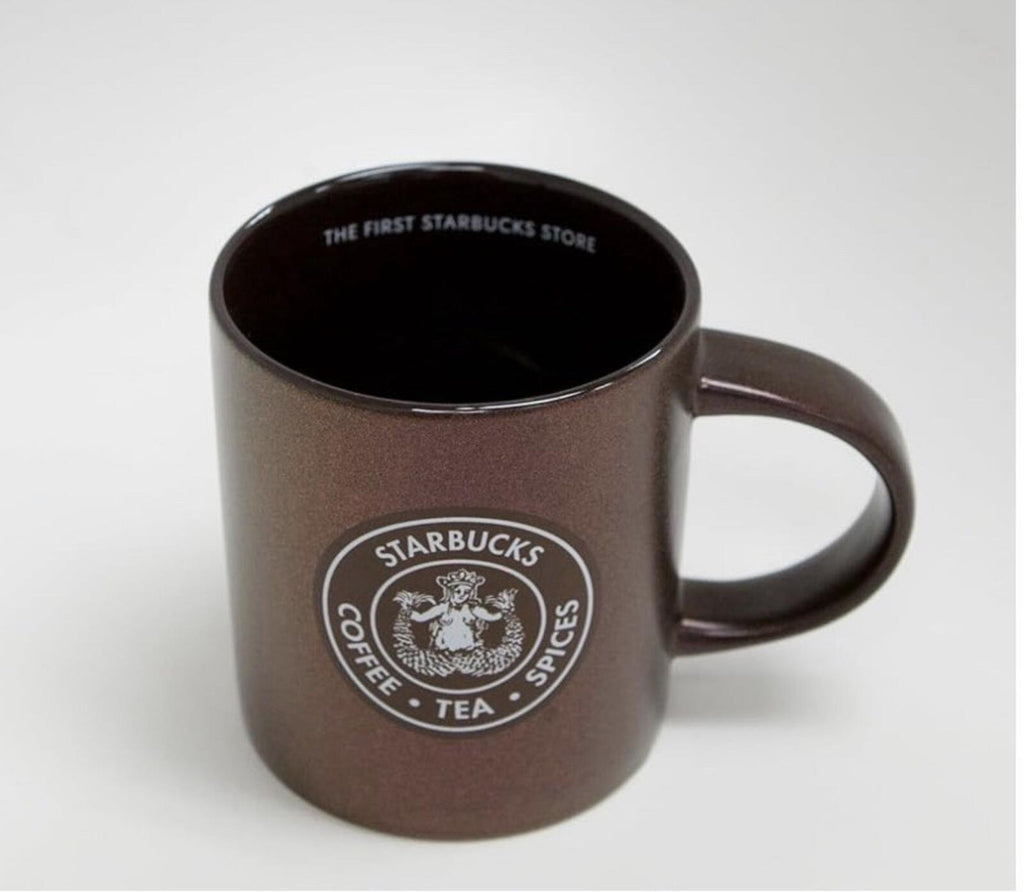 Starbucks Exclusive Seattle Pike Place Brown Mug, OG Logo