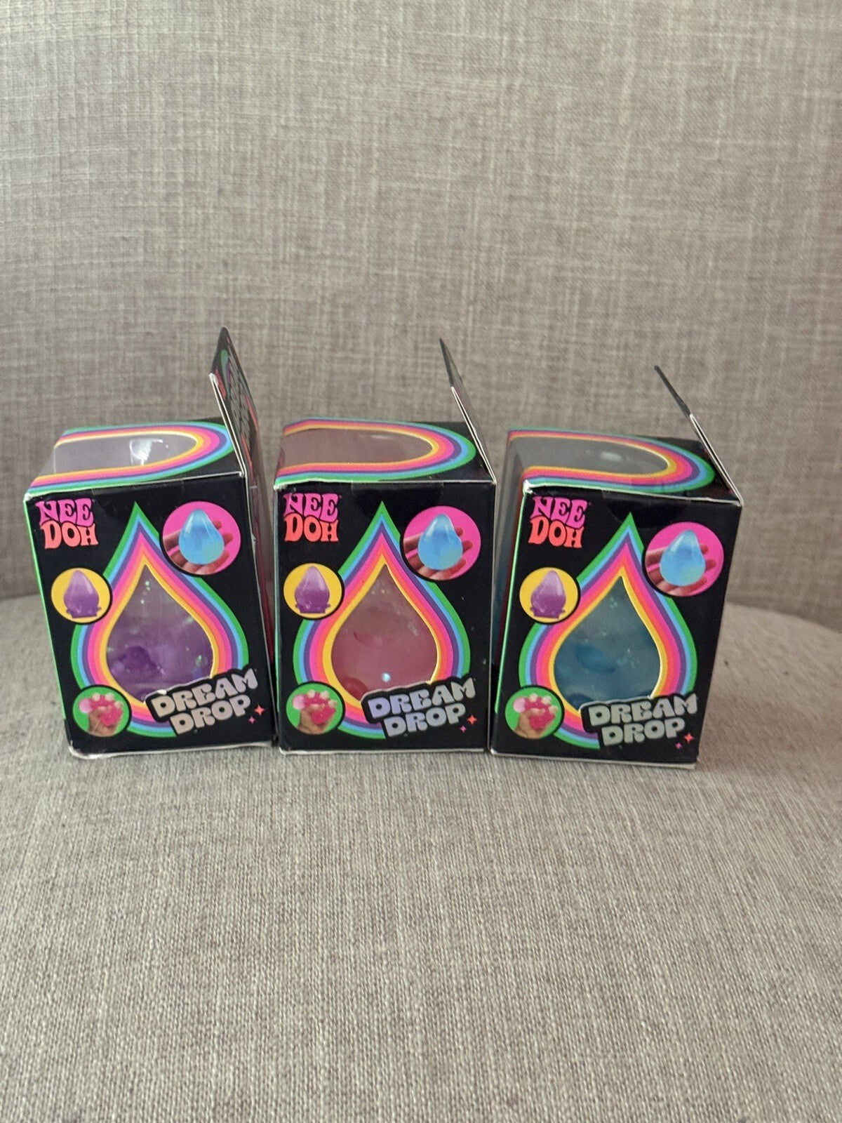 Nee Doh Dream Drop Lot of 1 Blue Pink Purple Authentic Brand New Random Color