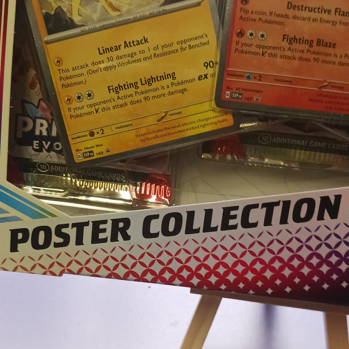 Pokémon TCG SV Prismatic Evolutions Poster Collection Box 3 Promos Boosters