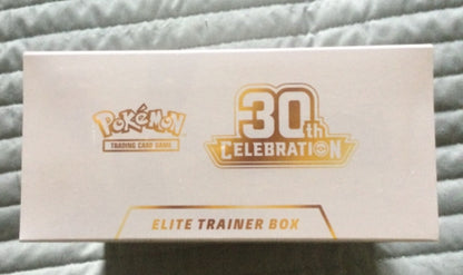 Pokemon 30th ANNIVERSARY ETB BOOSTER BUNDLE MEGA EX Tin (Sylveon) MINI TIN LOT