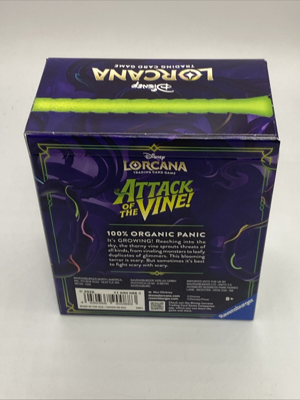 B6 LORCANA ATTACK OF THE VINE SET 13 NEW FACTORY SEALED PRERELEASE KIT