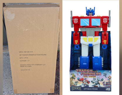 1984 Optimus Prime [BIG-FIGS | TRANSFORMERS] 30" Action Figure (Factory Sealed)