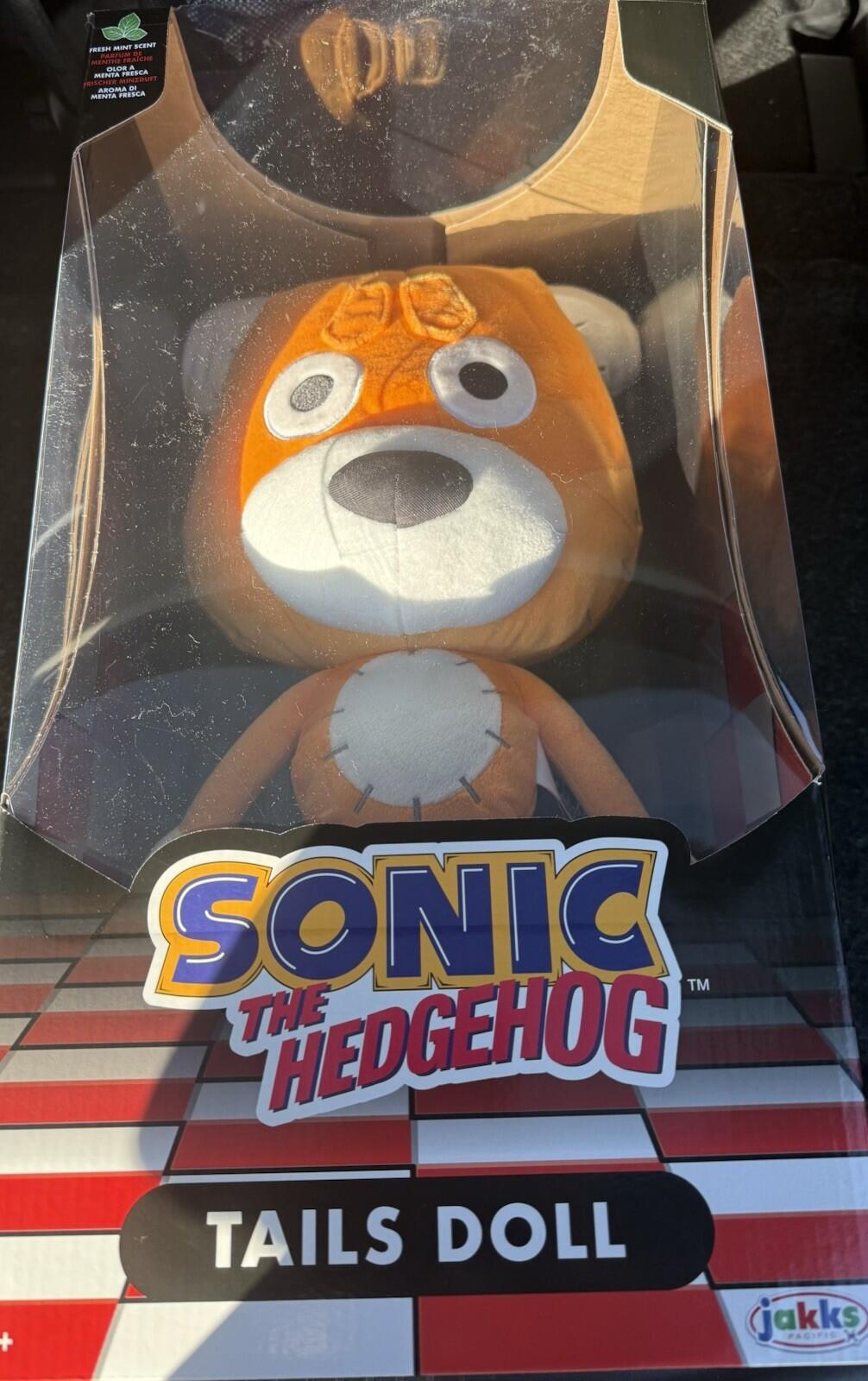 Jakks Pacific Tails Doll Sonic the Hedgehog Plush  NEW RARE
