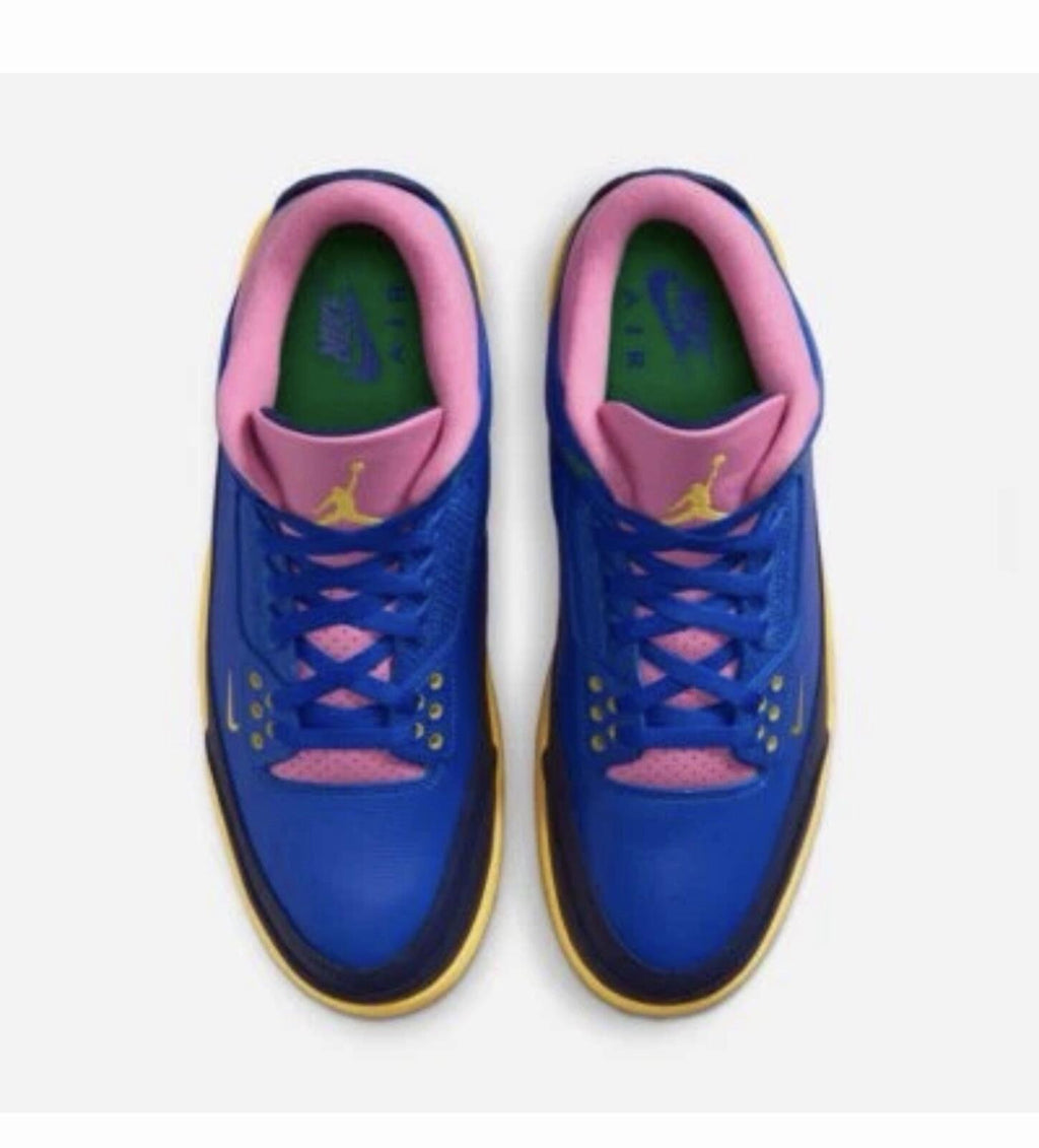 Air Jordan 3 Retro OG "Brazil" Racing Blue IV4871-400 Size 15