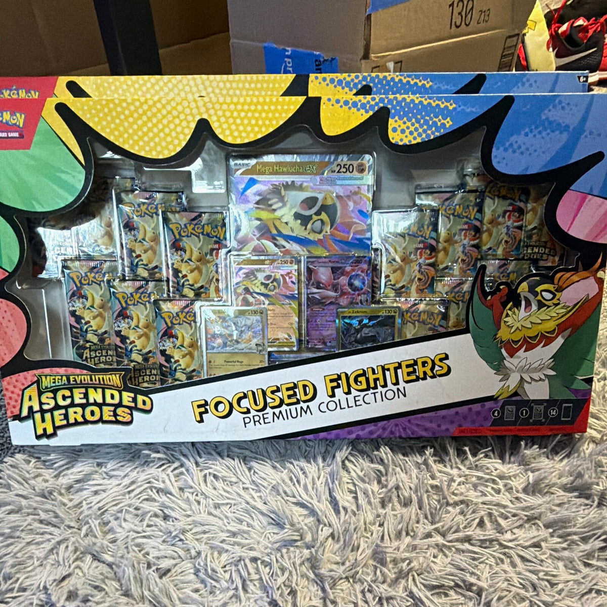 Pokémon TCG Mega Evolution Ascended Heroes Focused Fighters Premium x2