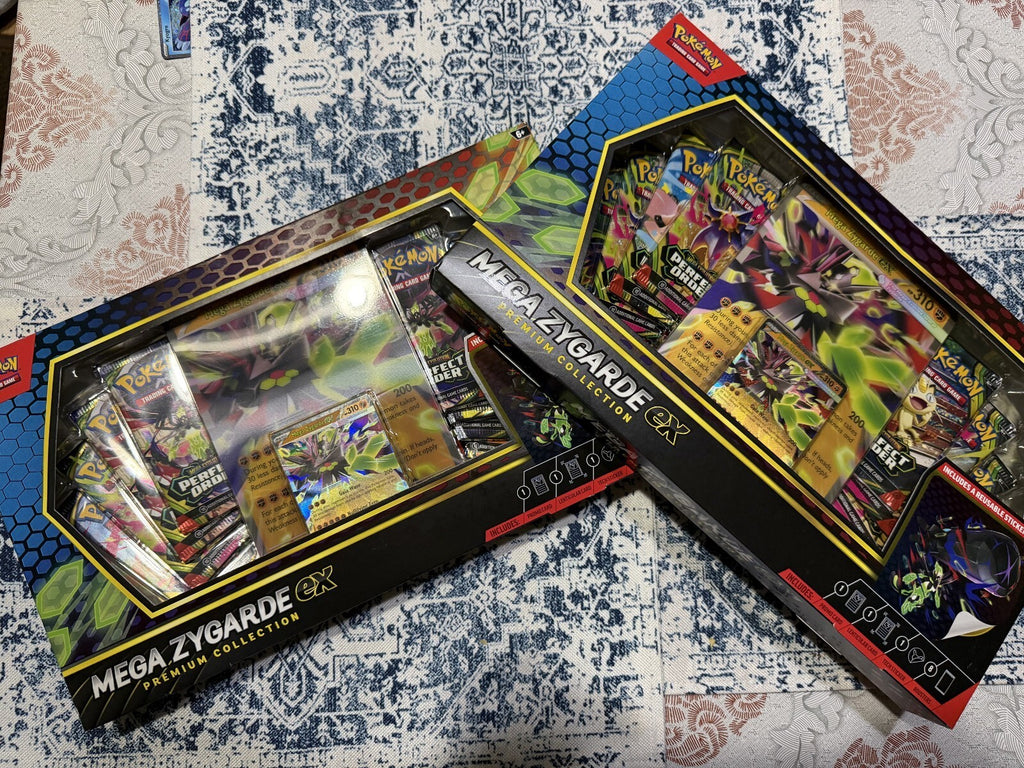 Pokémon TCG Mega Zygarde-EX Premium Collection Box Lot of 2