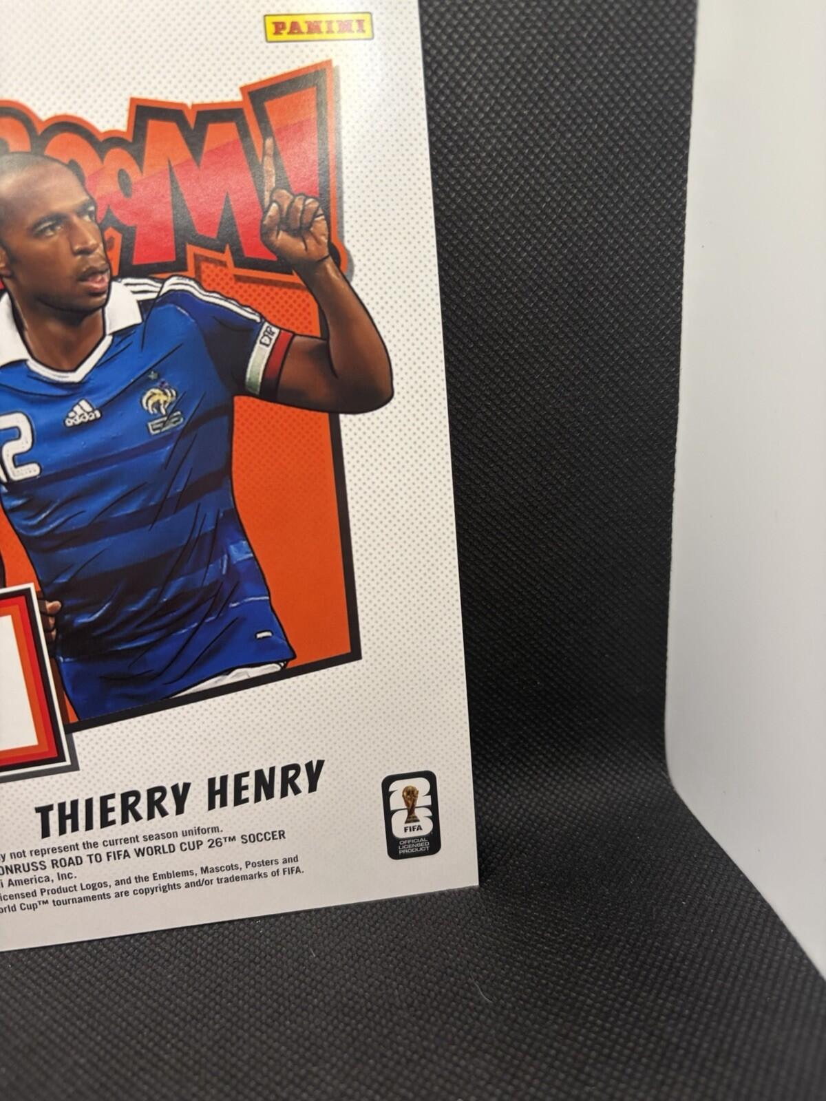 2025-26 Road To The World Cup- Thiery Henry Kaboom JUMBO Oversized#18