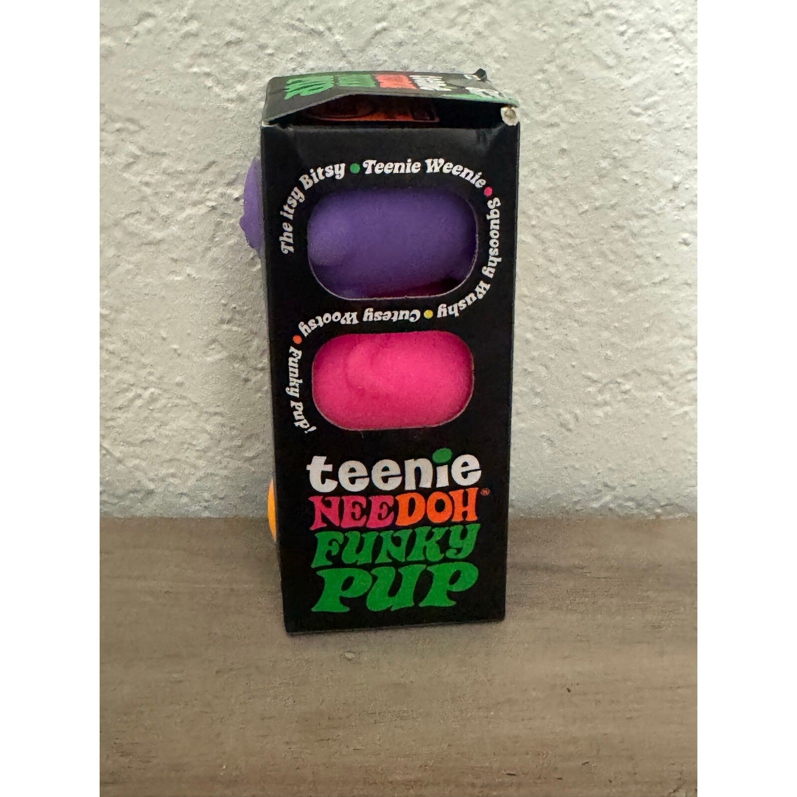Schylling Teenie NeeDoh Funky Pups Squishy - 3 Pack [New][Sealed]