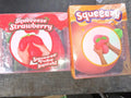 Two Sunny Days Squeeeezes 1 Strawberry And 1 Peach Jumbo Size Squishy