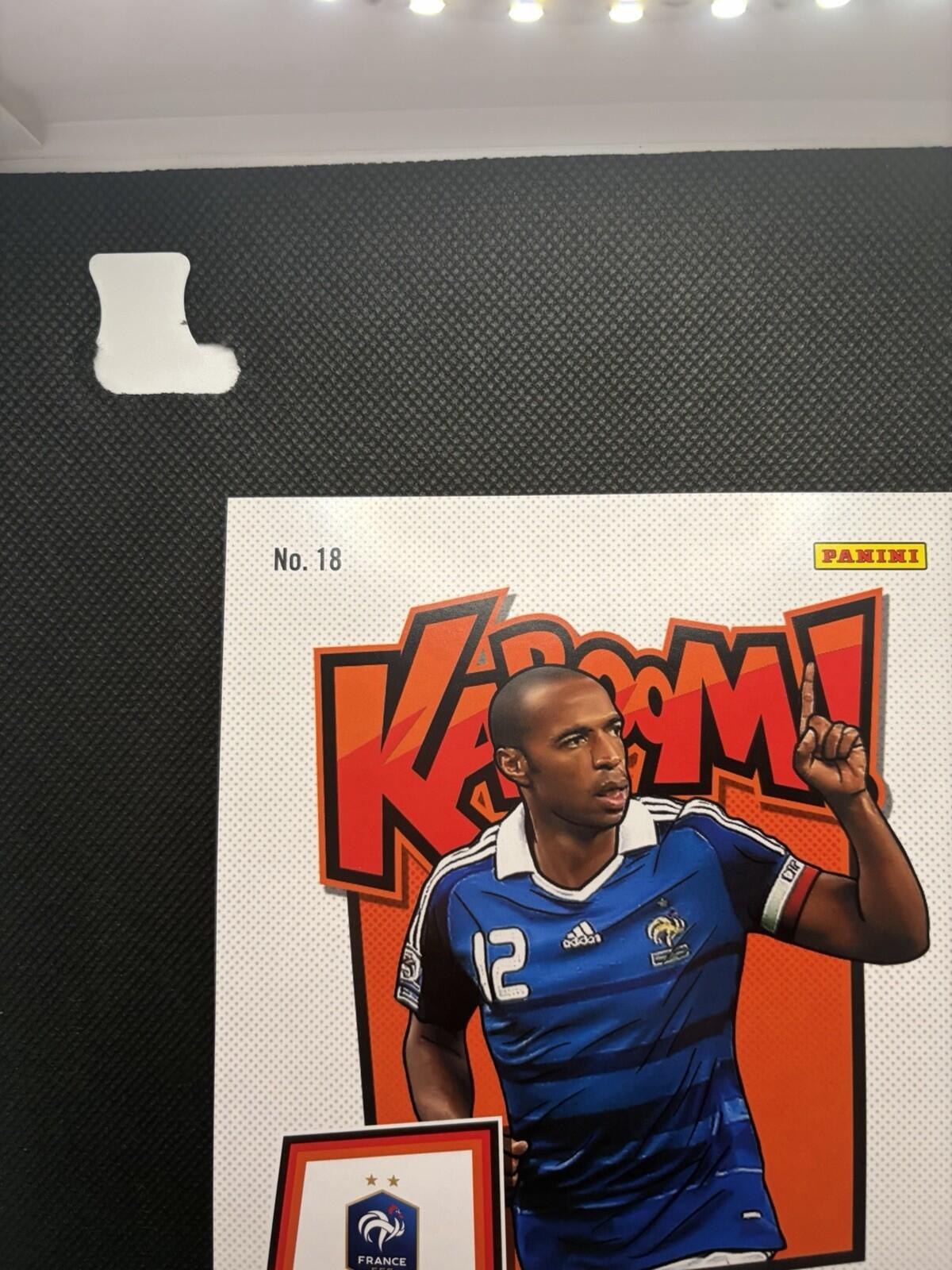 2025-26 Road To The World Cup- Thiery Henry Kaboom JUMBO Oversized#18