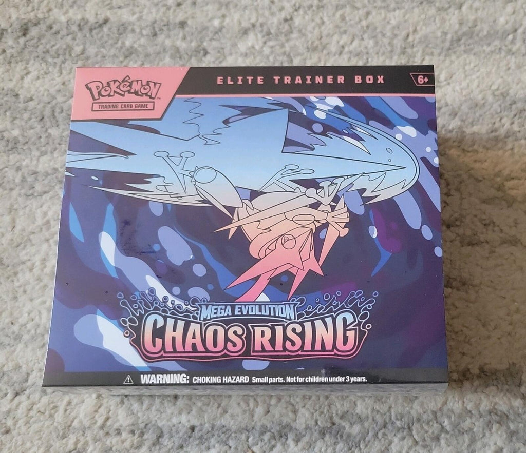 Pokémon Chaos Rising Elite Trainer Box ETB Factory Sealed In Hand