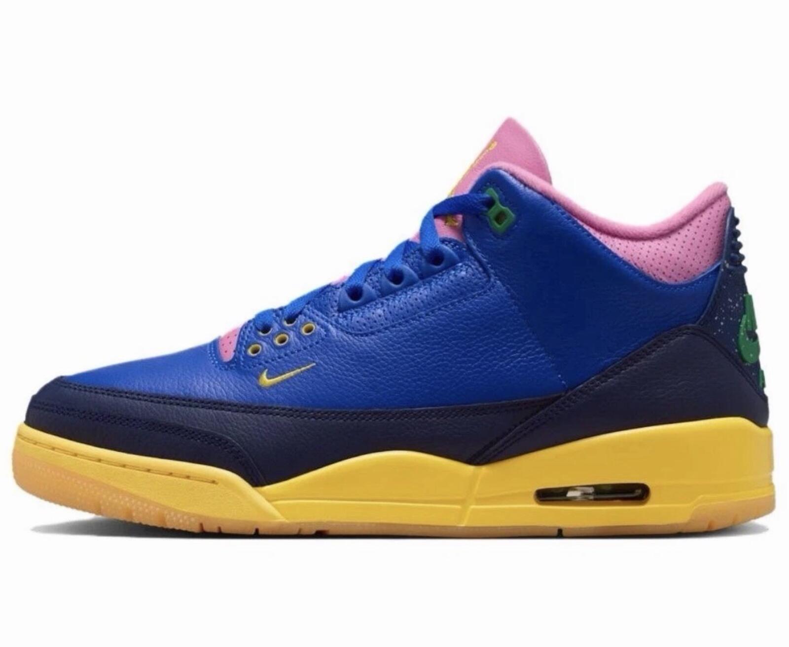 Air Jordan 3 Retro OG "Brazil" Racing Blue IV4871-400 Size 15