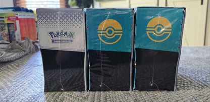 Pokémon TCG Prismatic Evolutions + Ascended Elite Trainer Box ETB Lot of 3