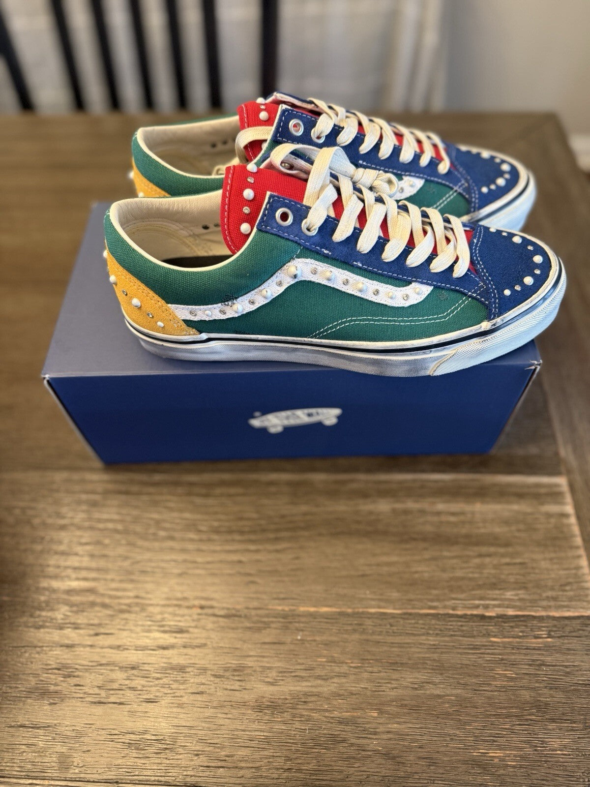Vans Premium Old Skool 36 Pearlized Pack Yacht Club 10.5M IN-HAND 🔥🔥