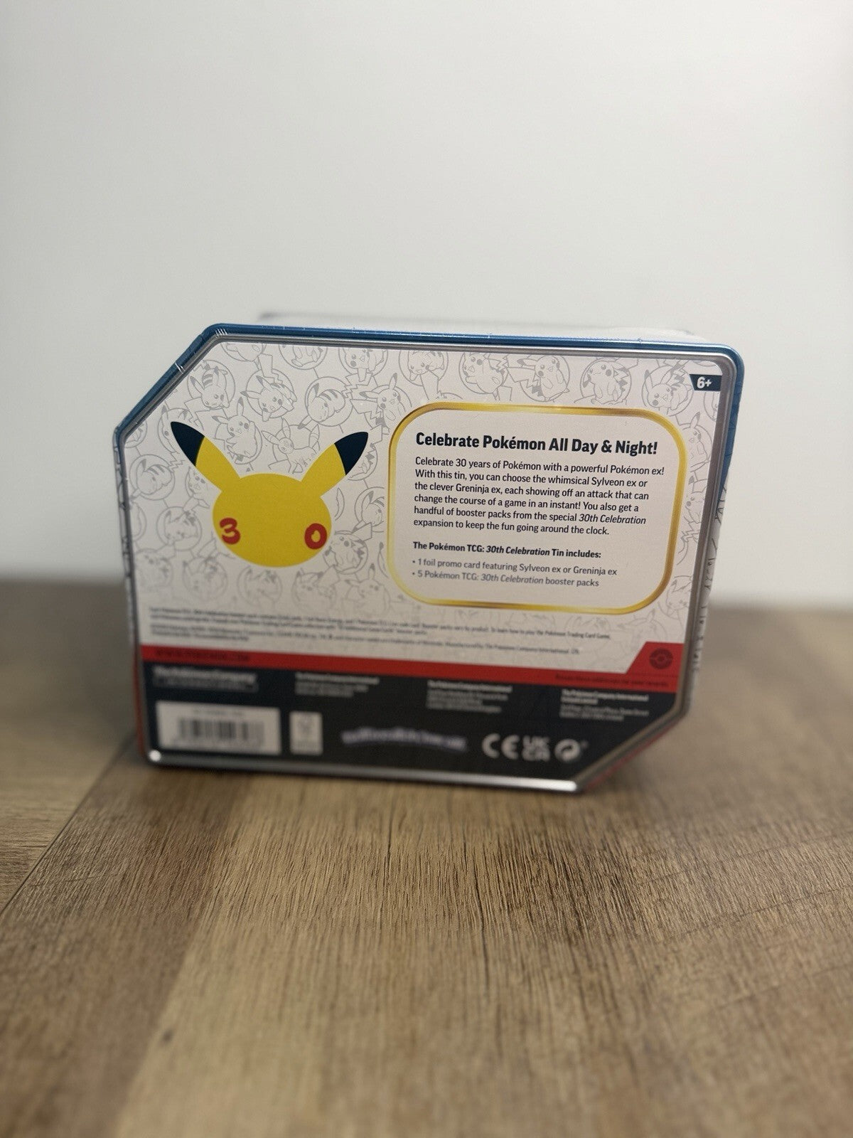 Pokemon TCG 30th Celebration Greninja ex Tin Factory Sealed NEW