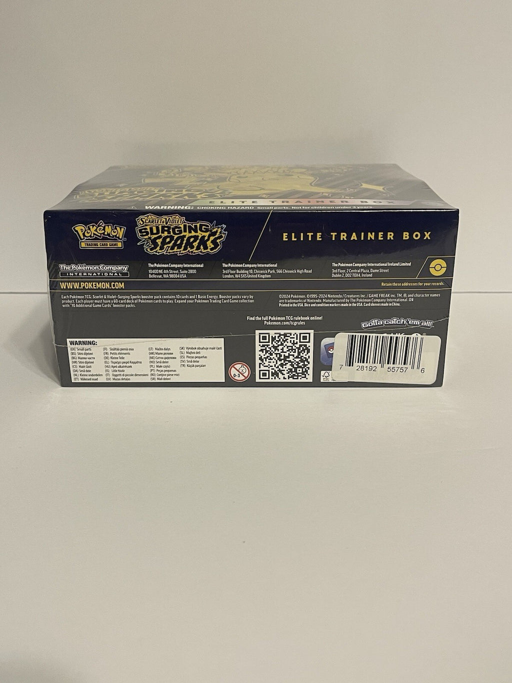 Pokémon TCG Scarlet & Violet Surging Sparks Elite Trainer Box ETB Sealed