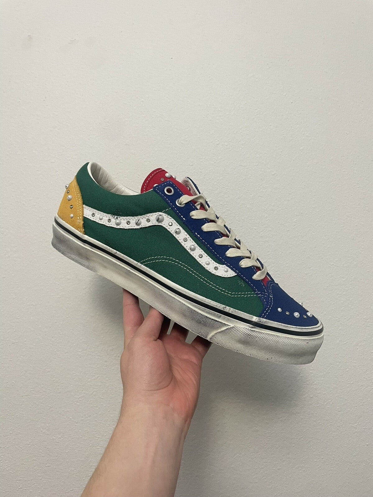 Men’s Size 13 Vans LX Old Skool 36 Pearlized Pack Yacht Club IN HAND