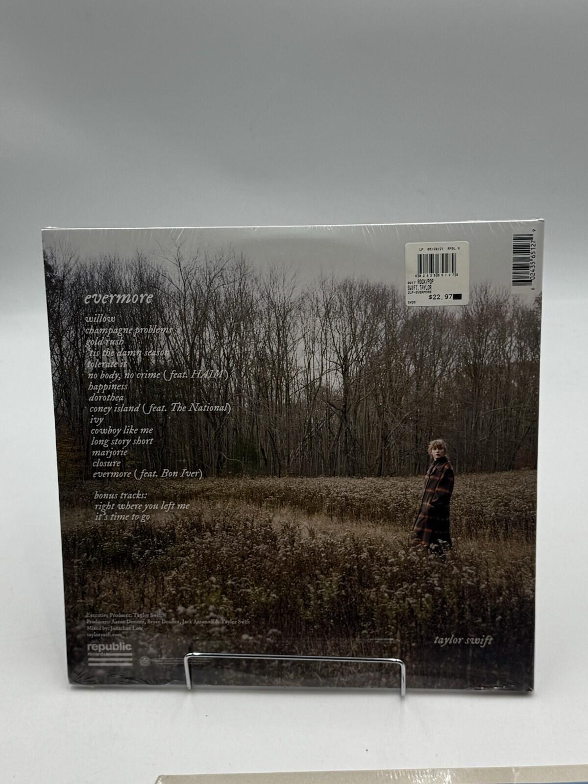 Green Vinyl Edition Evermore Taylor Swift Vinyl 2LP Sealed New.