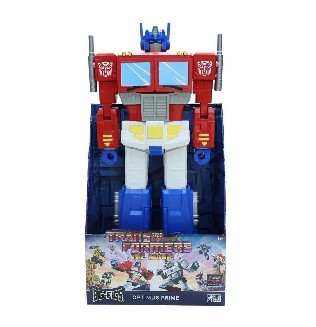 1984 Optimus Prime [BIG-FIGS | TRANSFORMERS] 30" Action Figure (Factory Sealed)
