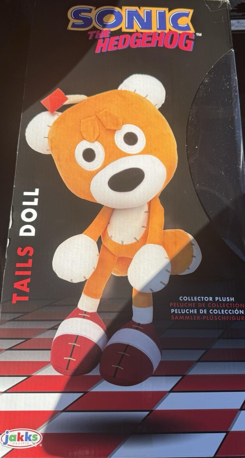Jakks Pacific Tails Doll Sonic the Hedgehog Plush  NEW RARE