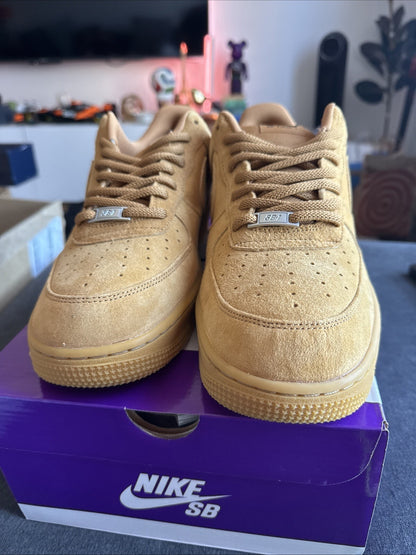 Nike SB Air Force 1 Flax Wheat Men’s Size 14