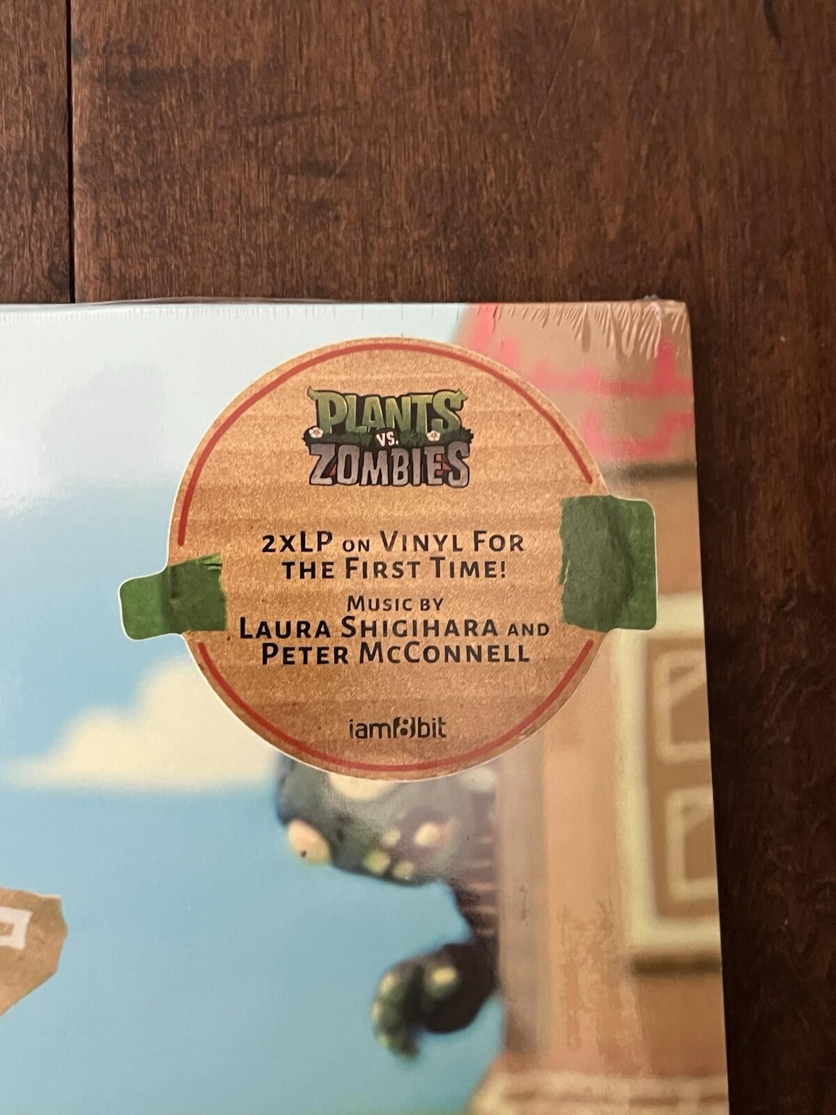 Laura Shigihara Peter McConnell - Plants Vs. Zombies Soundtrack 2xLP New IN HAND