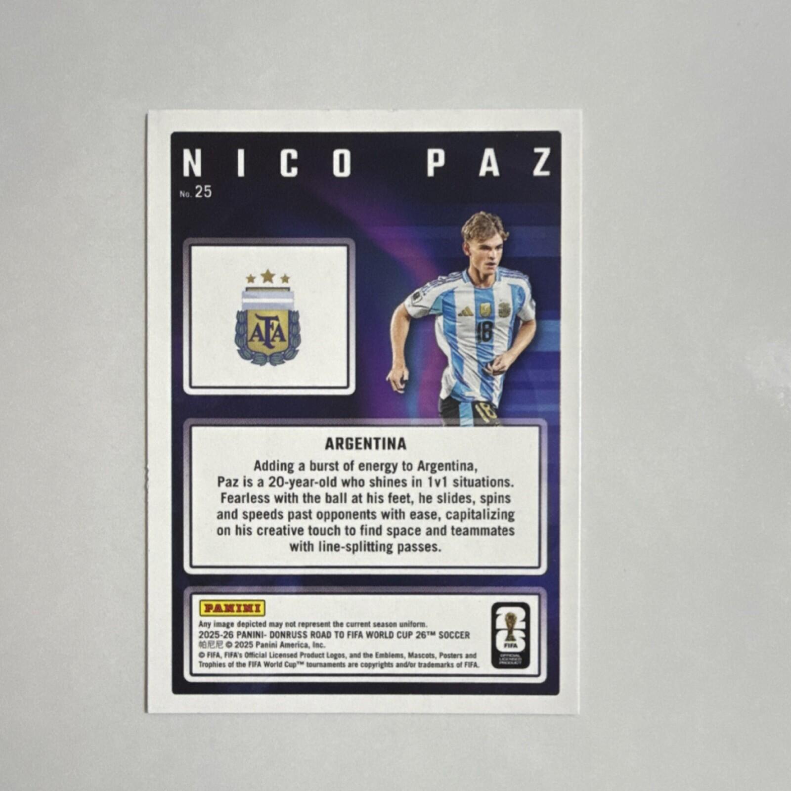 Panini Donruss Magicians 2025-26 Soccer Card Lot Paz Balogun Rodrygo Silva Eze …