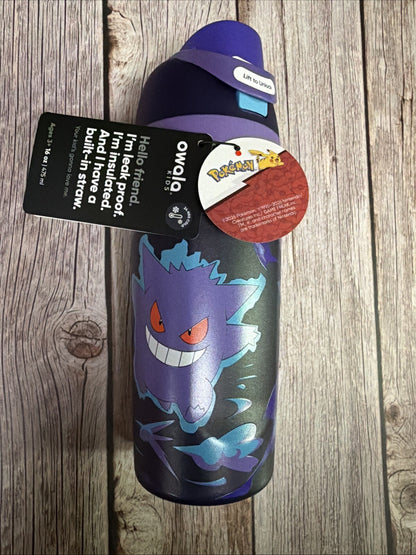 Pokemon x Owala Gengar Water Bottle 2026 30th Purple