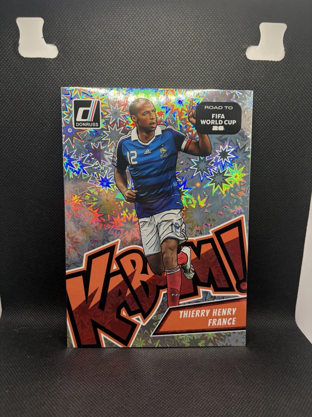 2025-26 Road To The World Cup- Thiery Henry Kaboom JUMBO Oversized#18