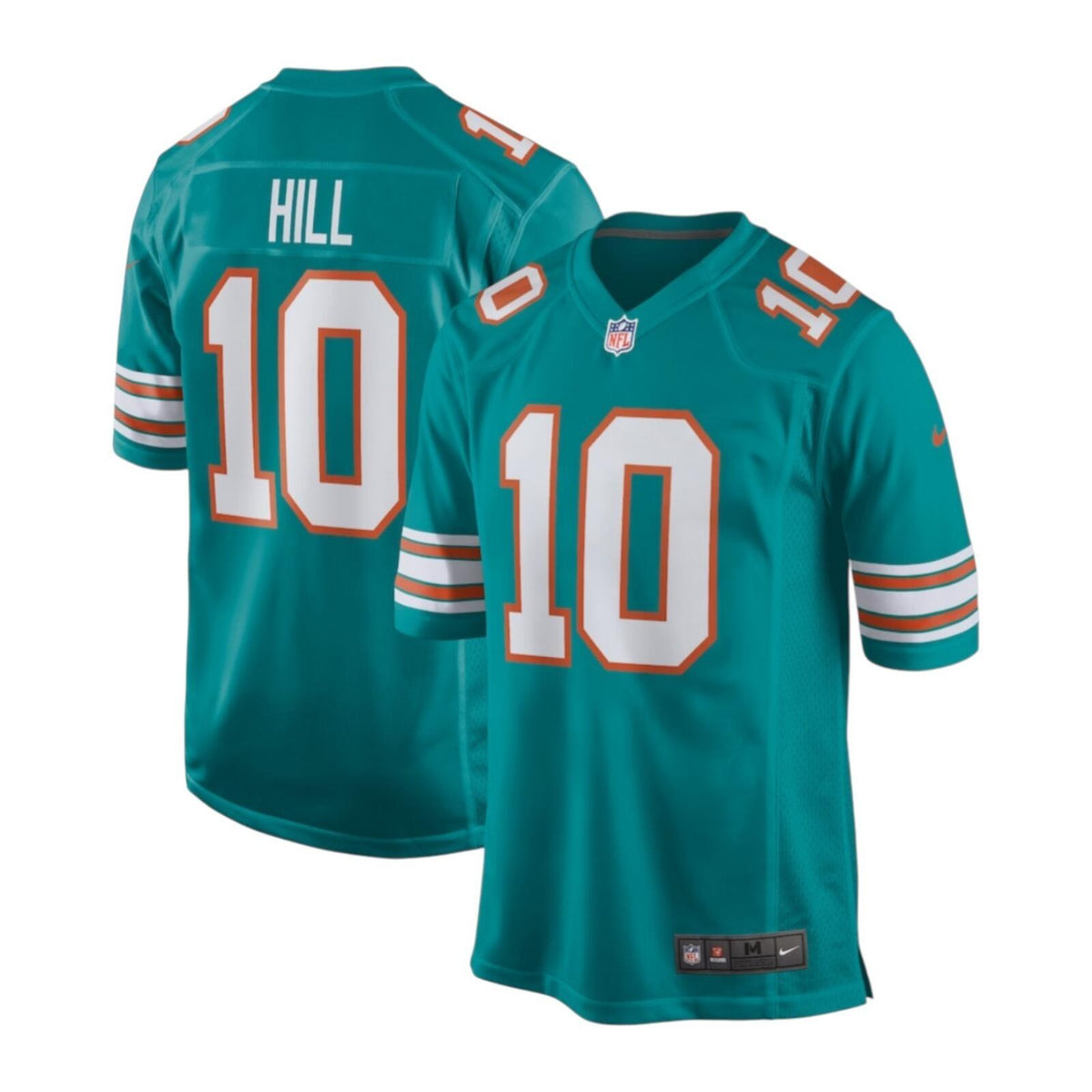NIKE Miami Dolphins Tyreek Hill Alternate Game Jersey Aqua Men's Size xXXL 3XL