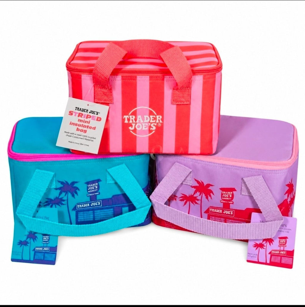 Trader Joe's Mini Insulated Bag 2026 Summer Fun Full Set Of 6 NEW AUTHENTIC