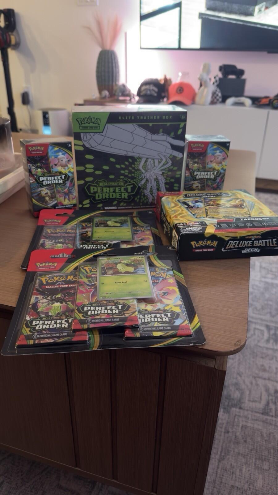 Pokémon TCG Mega Evolution Perfect Order bundle
