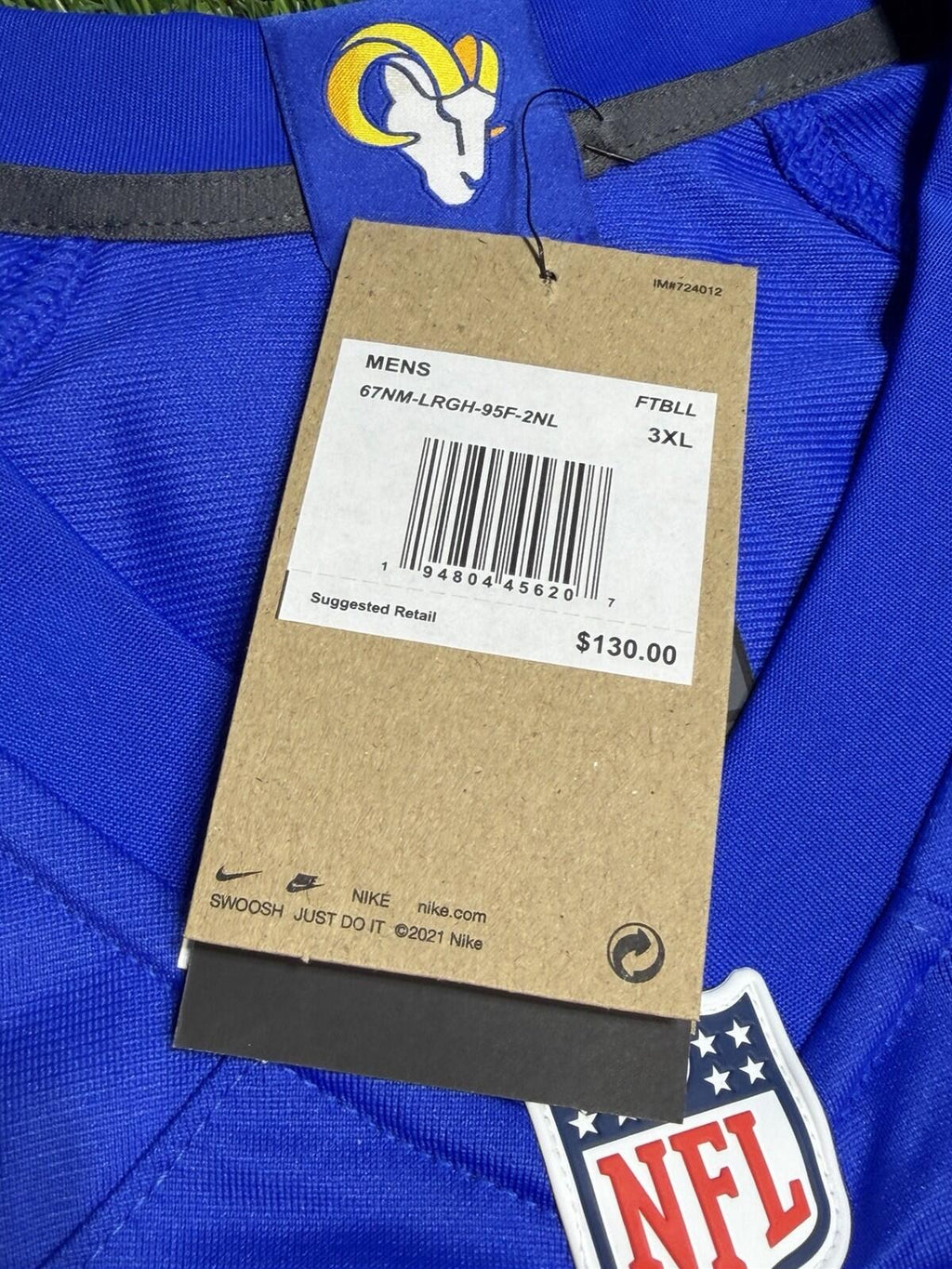Size 3XL Cooper Kupp Los Angeles Rams Nike Game Jersey - Royal
