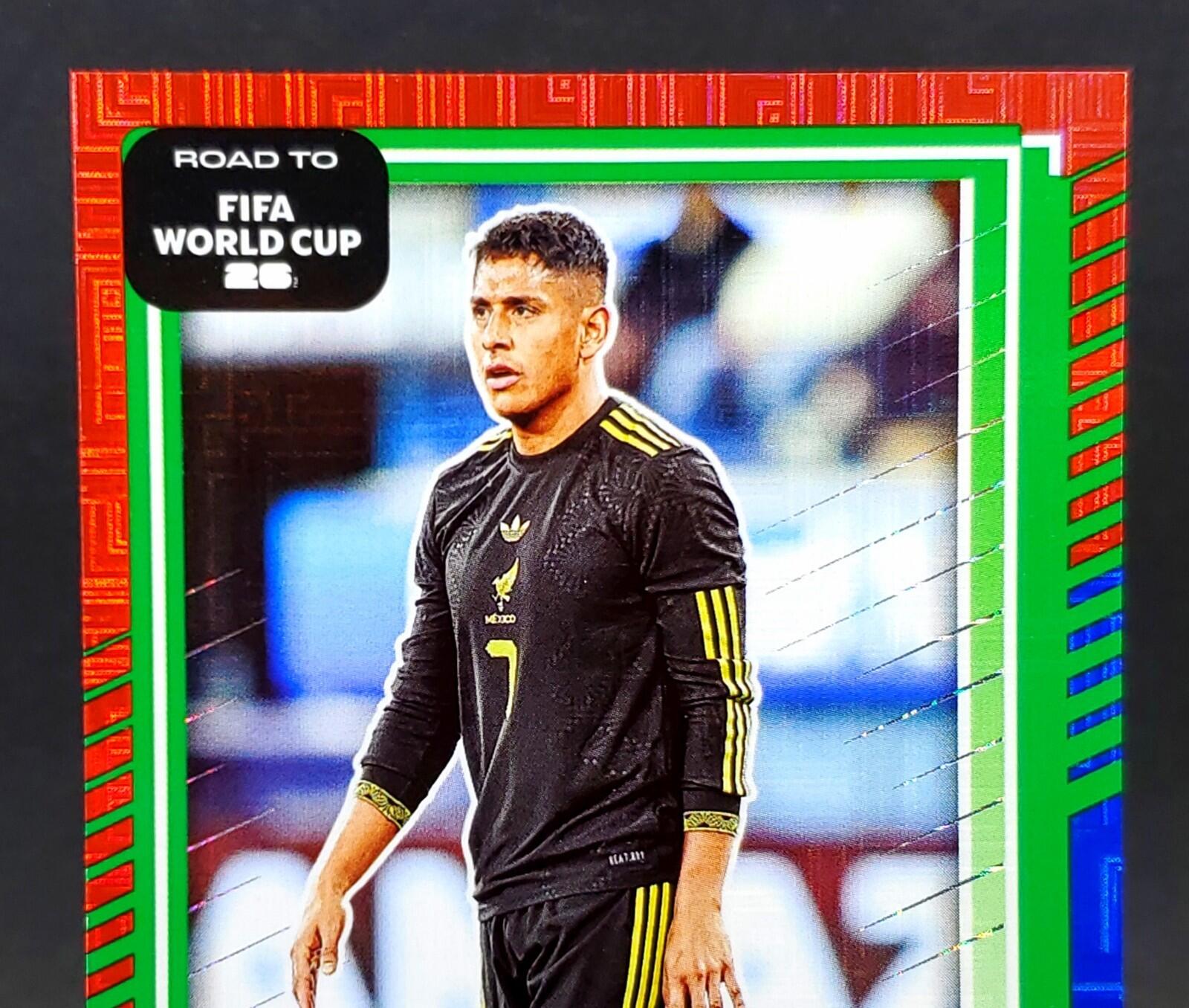 Luis Romo SP 2025-26 Panini Donruss FIFA World Cup Soccer Red & Blue Maze Mexico