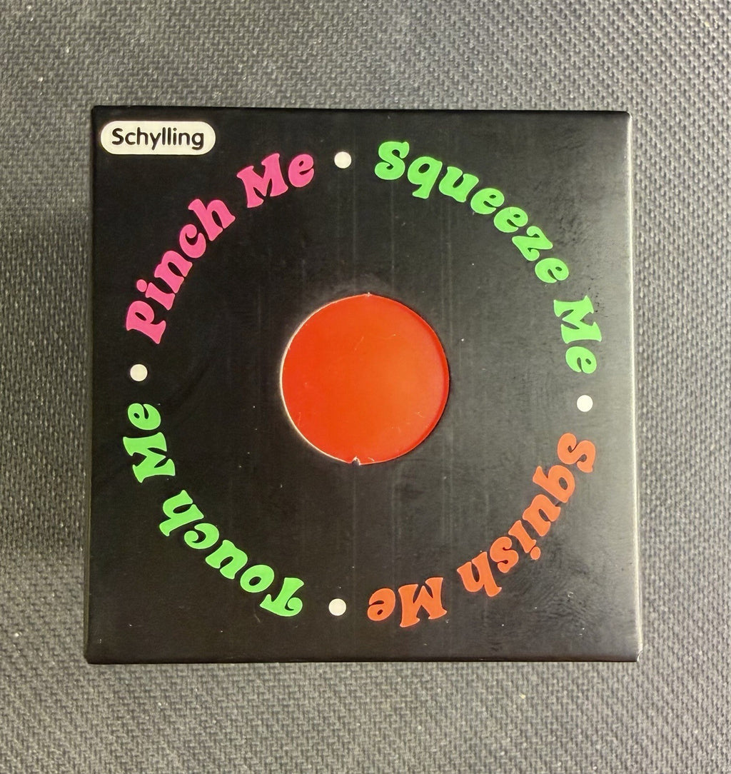 Schylling Nee Doh Groovy Glob-Orange Squeeze Ball- Authentic NeeDoh, NEW