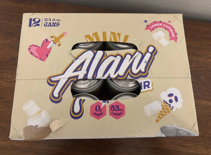 PRESALE — Alani Voodoo Vanilla Mini Elixir Energy Drinks 12 pk Mini Cans