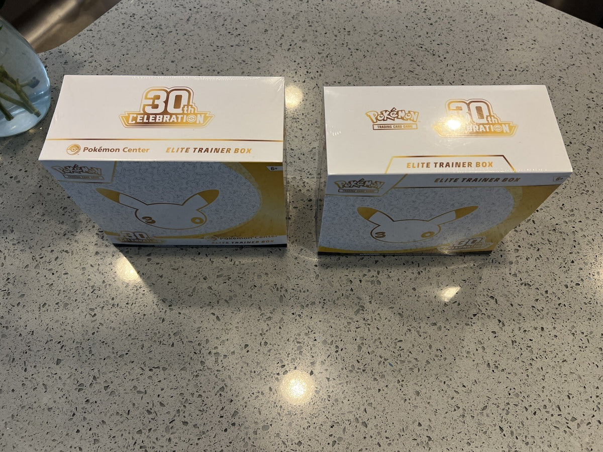Pokémon 30th Anniversary Pokémon Center ETB + ETB Bundle Sealed *SHIPS FAST*