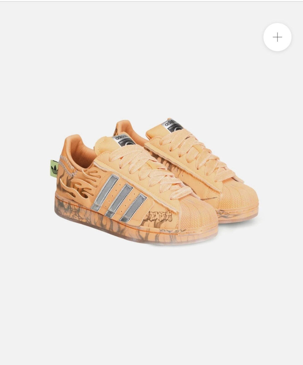 Adidas x Hellstar M12 Superstar “Hazy Orange” LA1501